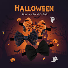 QFV 3-pack baby bows, easy mix-and-match for different looks.