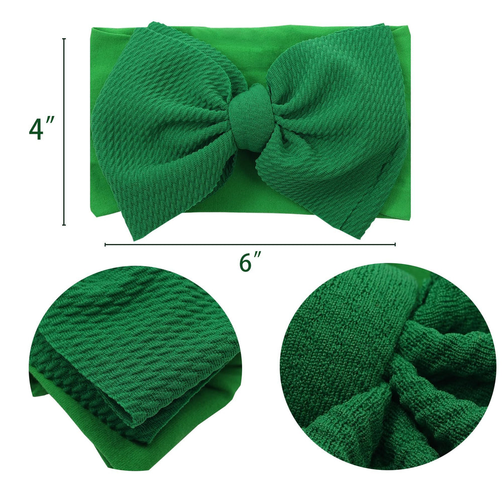 QFV birthday gift headband green enhances baby celebration photos