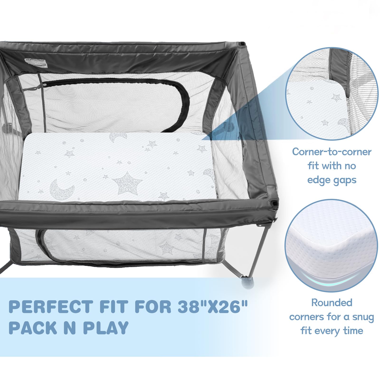QHUCBAEG mesh-knit breathable fabric enhances airflow and comfort