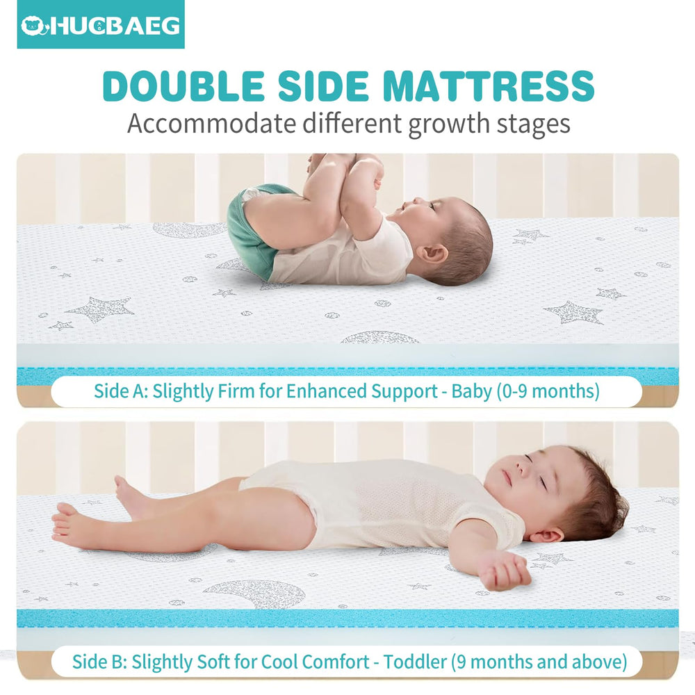 QHUCBAEG anti-slip bottom keeps mattress in place