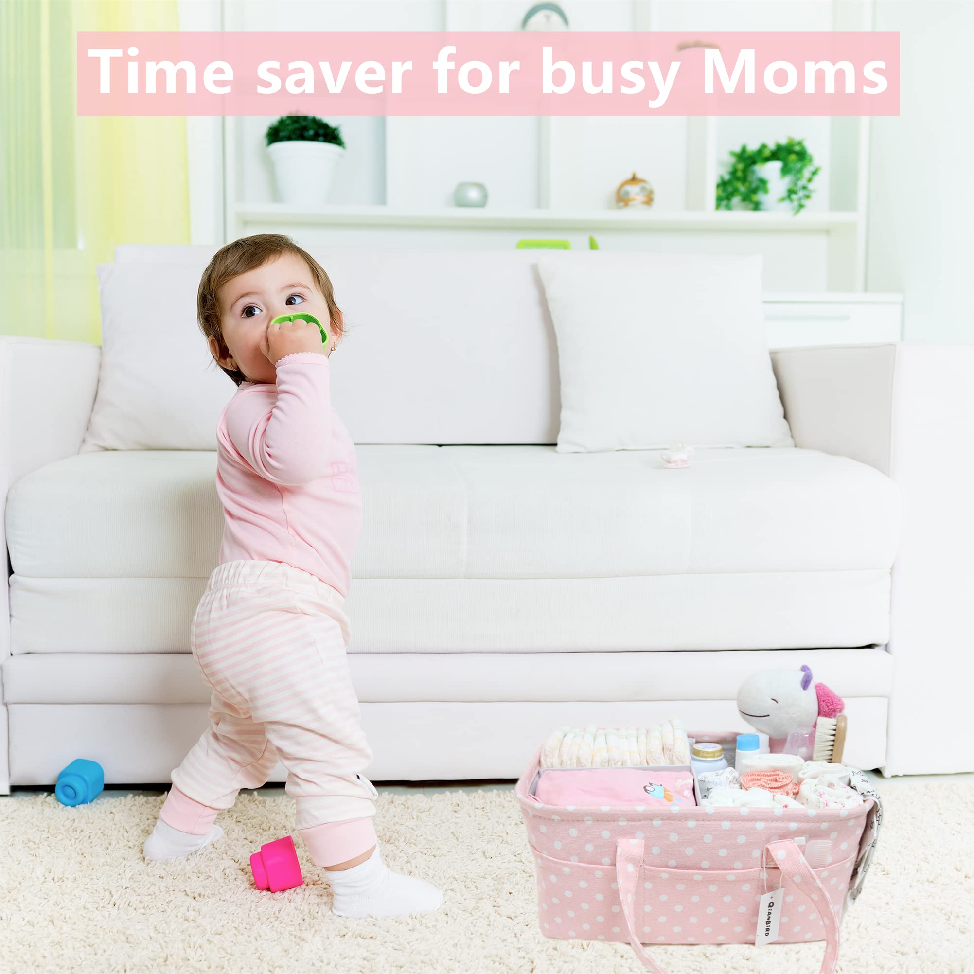 QiANBiRD car organizer keeps baby essentials within reach on trips