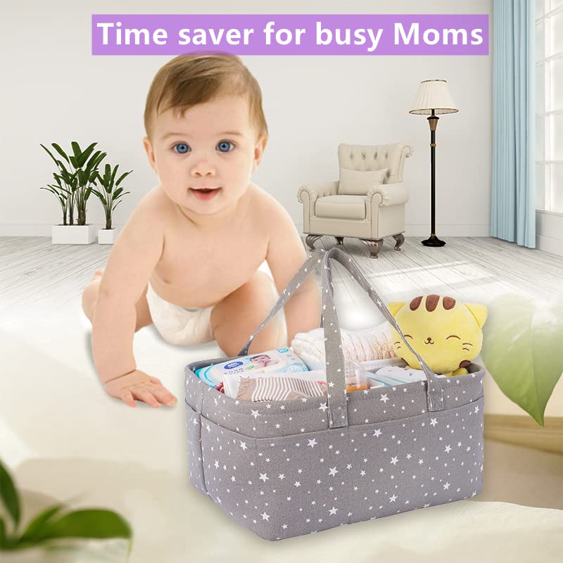 QiANBiRD car-travel diaper caddy keeps essentials within reach