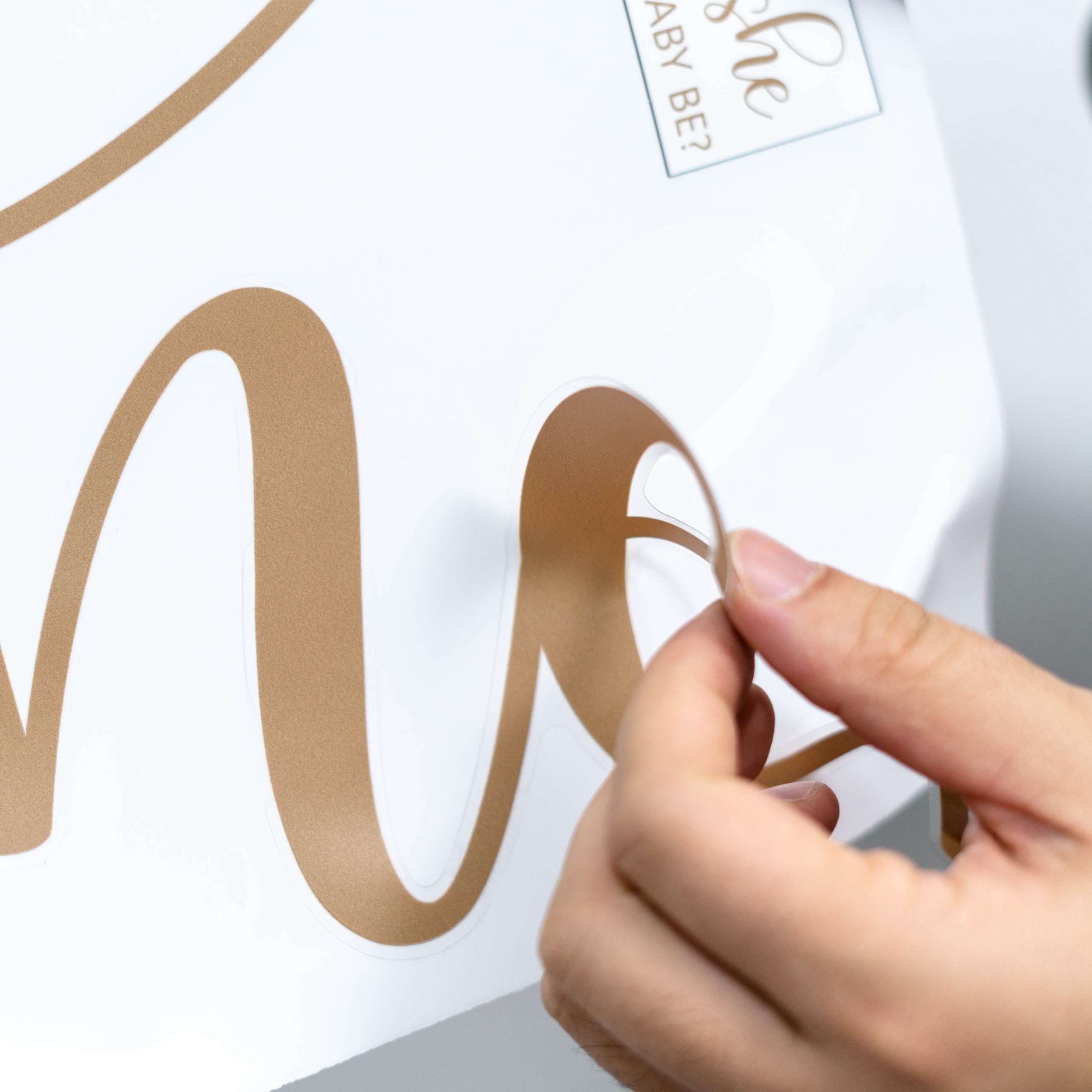 QIANGDAGSI memorable keepsake decal for baby celebrations