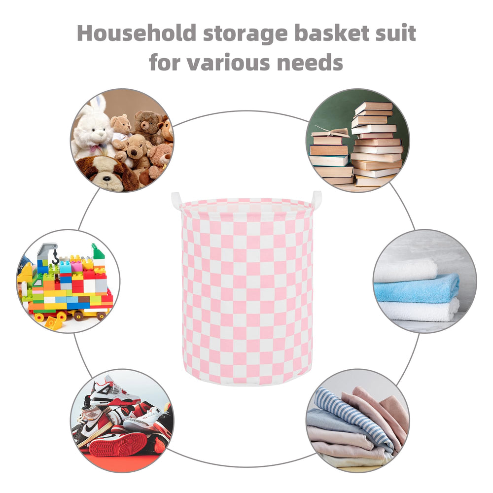 QiANBiRD collapsible laundry basket suitable for camping and dorm rooms.