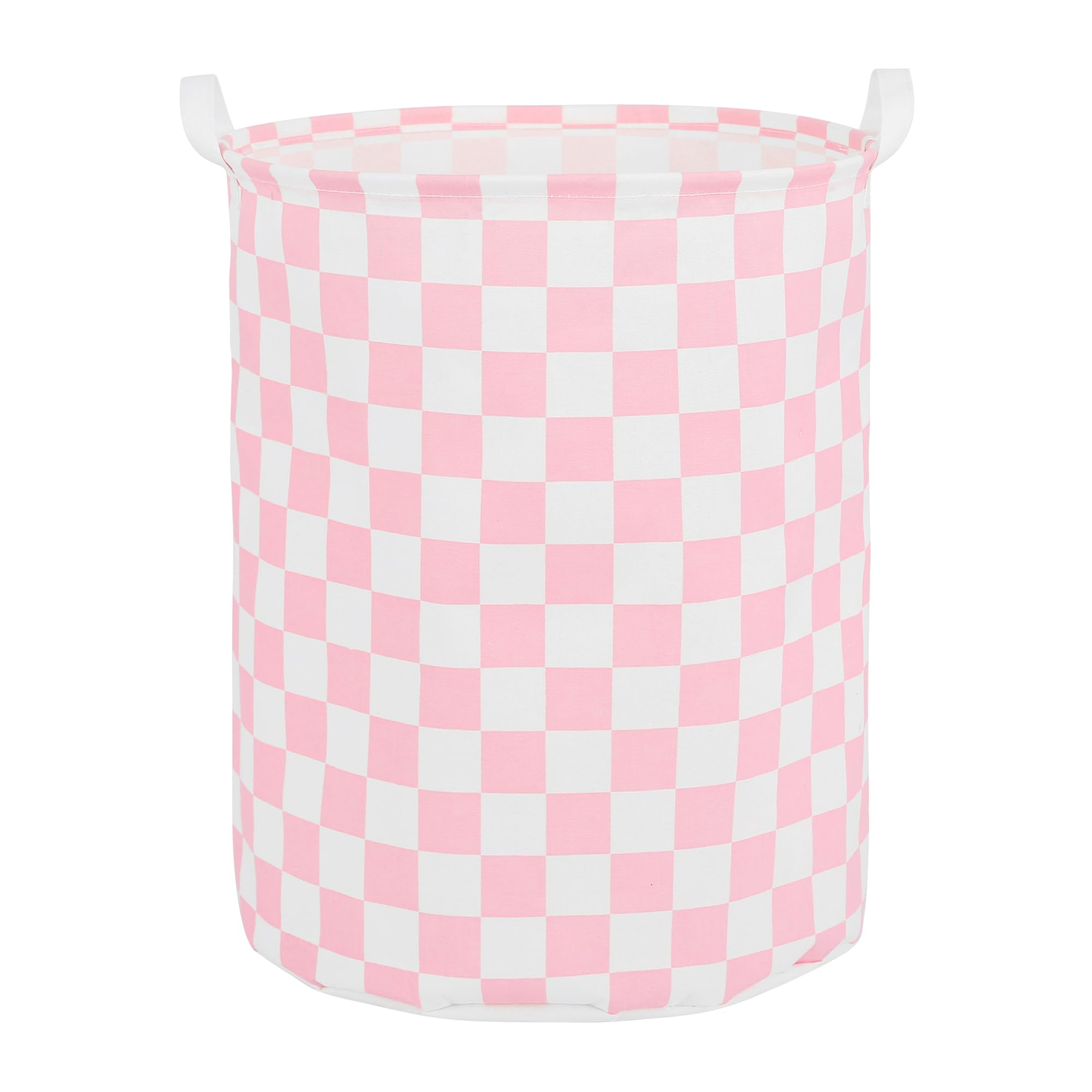 QiANBiRD large foldable laundry basket setup shows tall capacity for clothes organization.