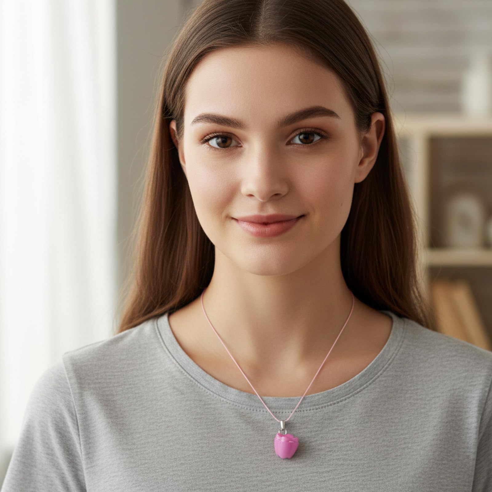 Qianyu tooth saver necklace pink box celebrates milestones as colorful keepsakes.