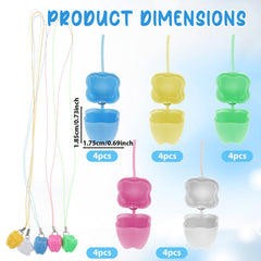 Qianyu tooth saver necklace yellow box stores memory and brightens treasured moments for kids.