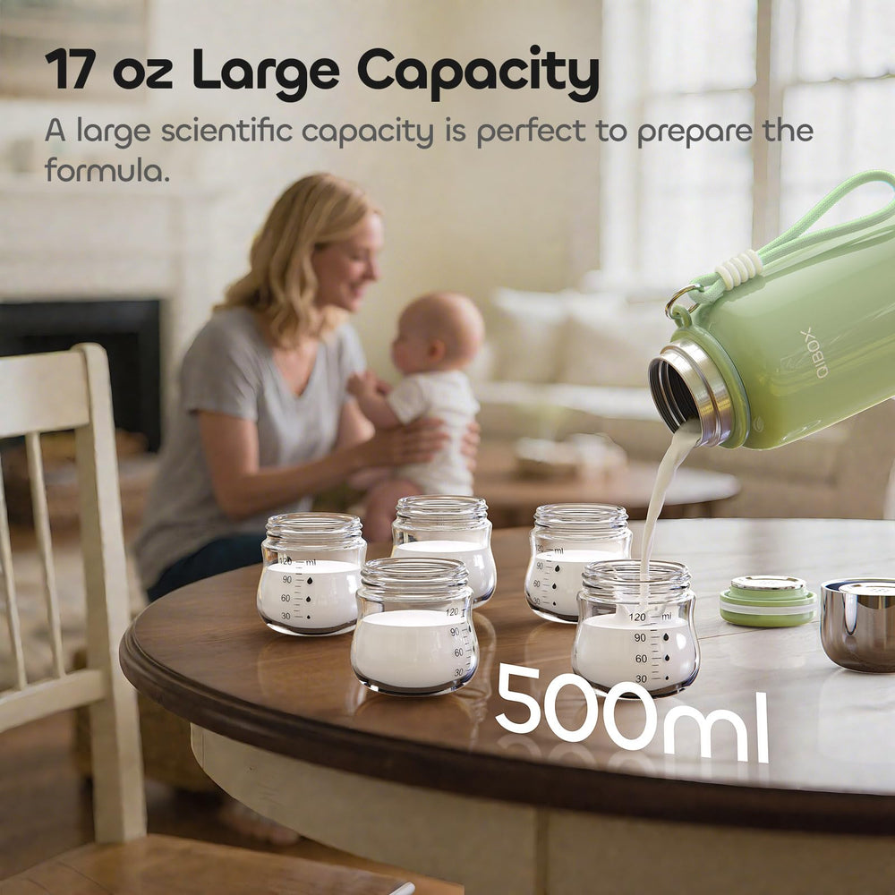 QIBOX SUS316L stainless steel construction for safe feeding