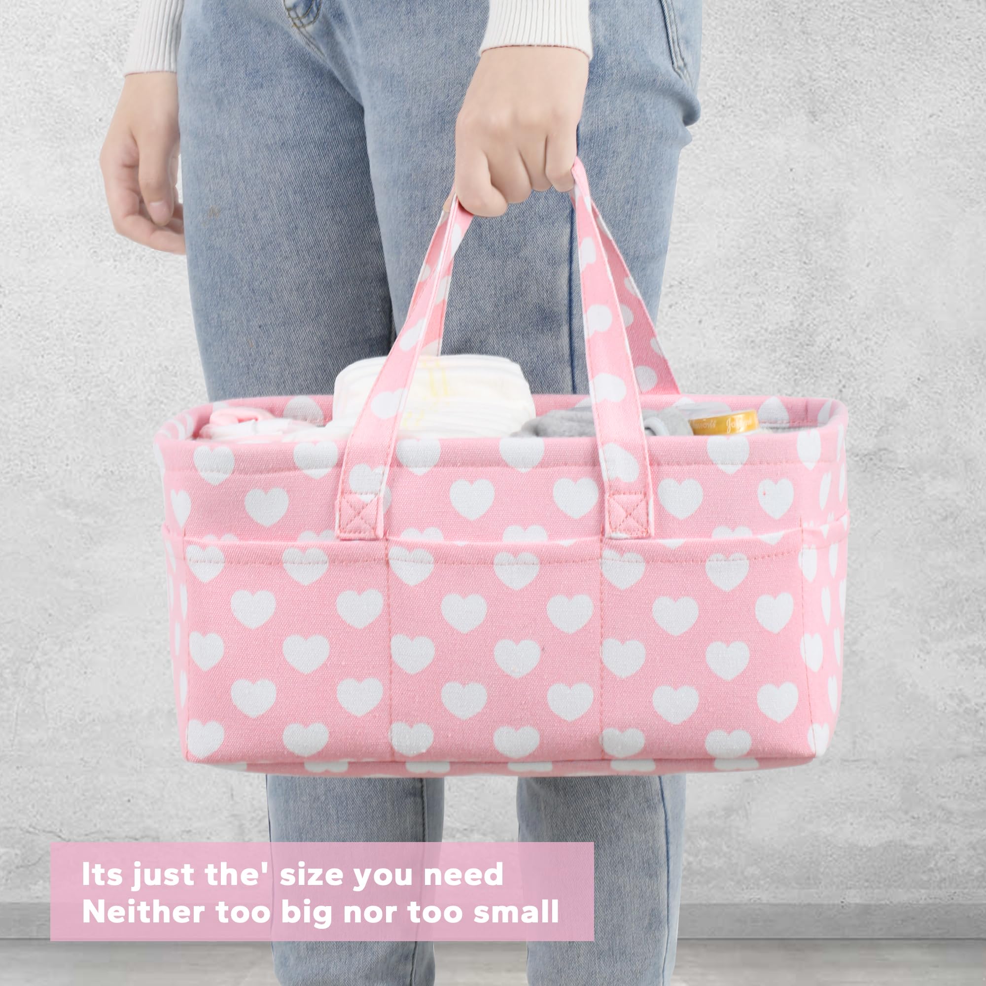 QiANBiRD premium cotton canvas fabric detail adds durability and charm.