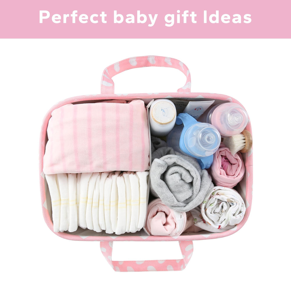 QiANBiRD diaper caddy makes a thoughtful baby shower gift.