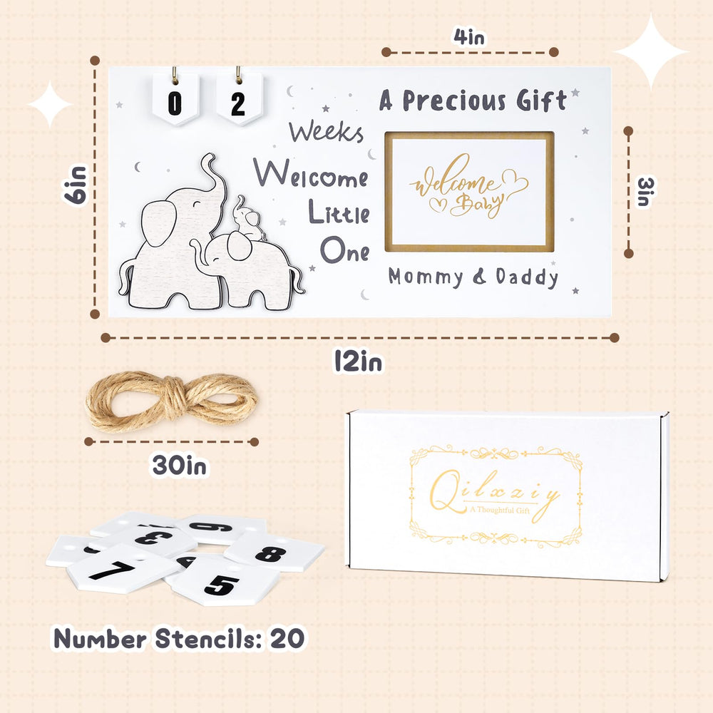 Qilxziy gift-ready packaging supports pregnancy announcements and baby celebrations.