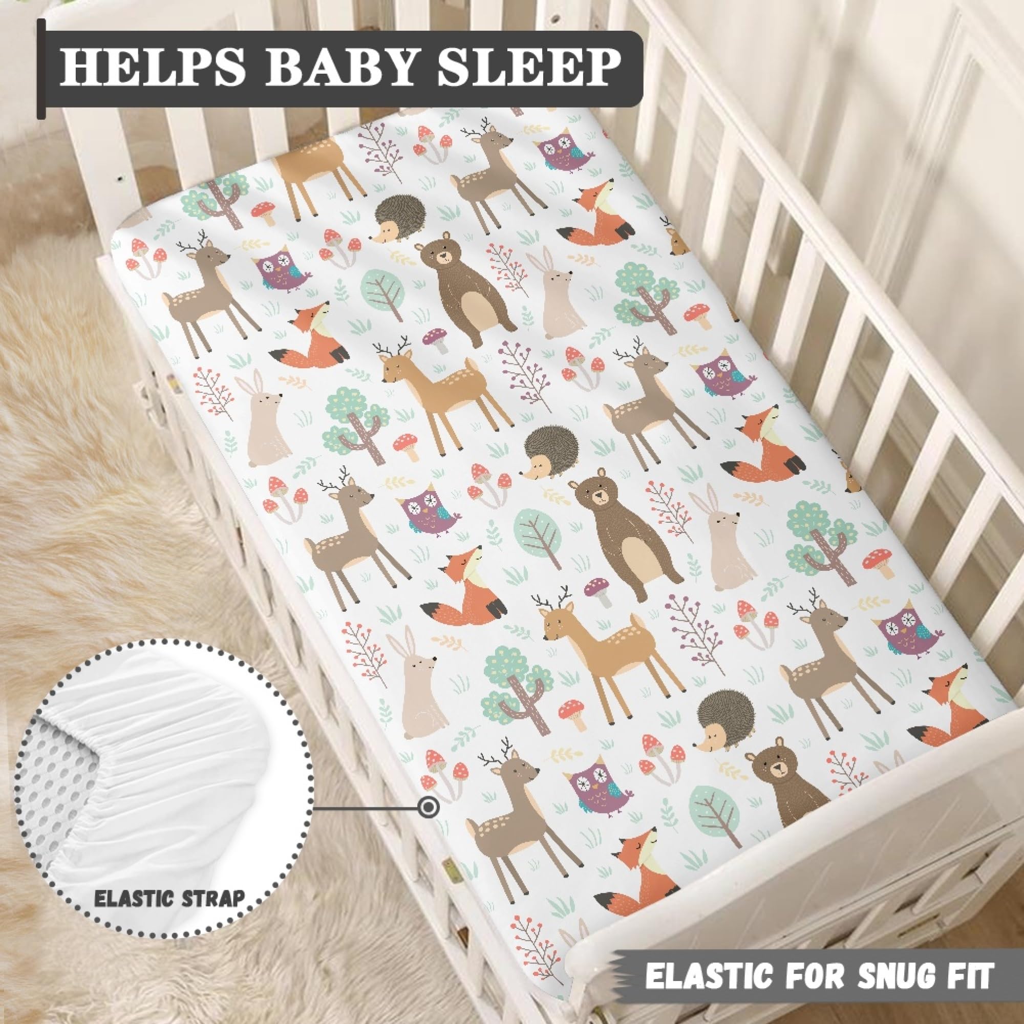 QINBEIDU care instructions label photo reminds gentle washing for lasting sheet freshness.