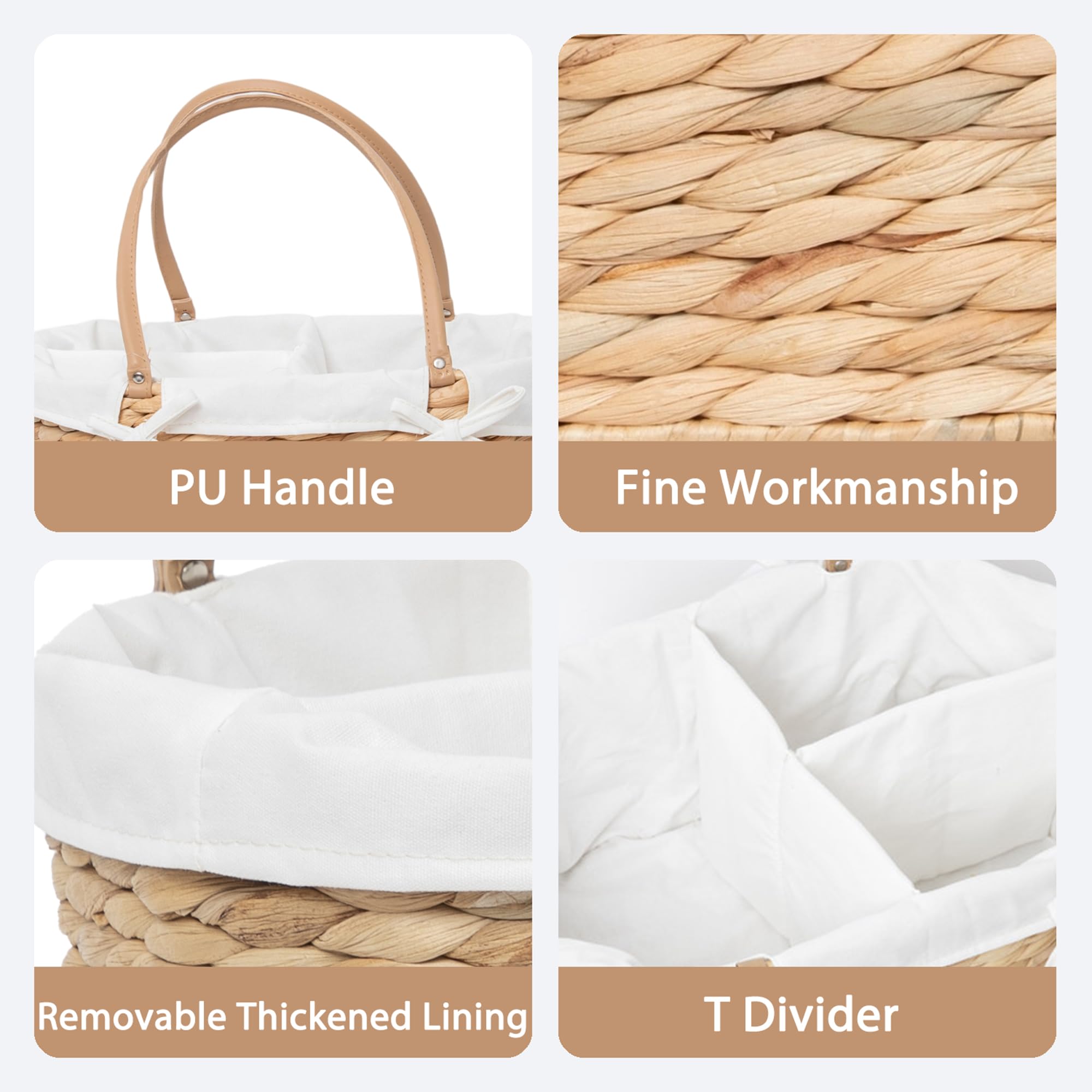 QINGTUHOME compact dimensioned caddy measures 15.75 by 10.63 by 6.69 inches for versatile placement.