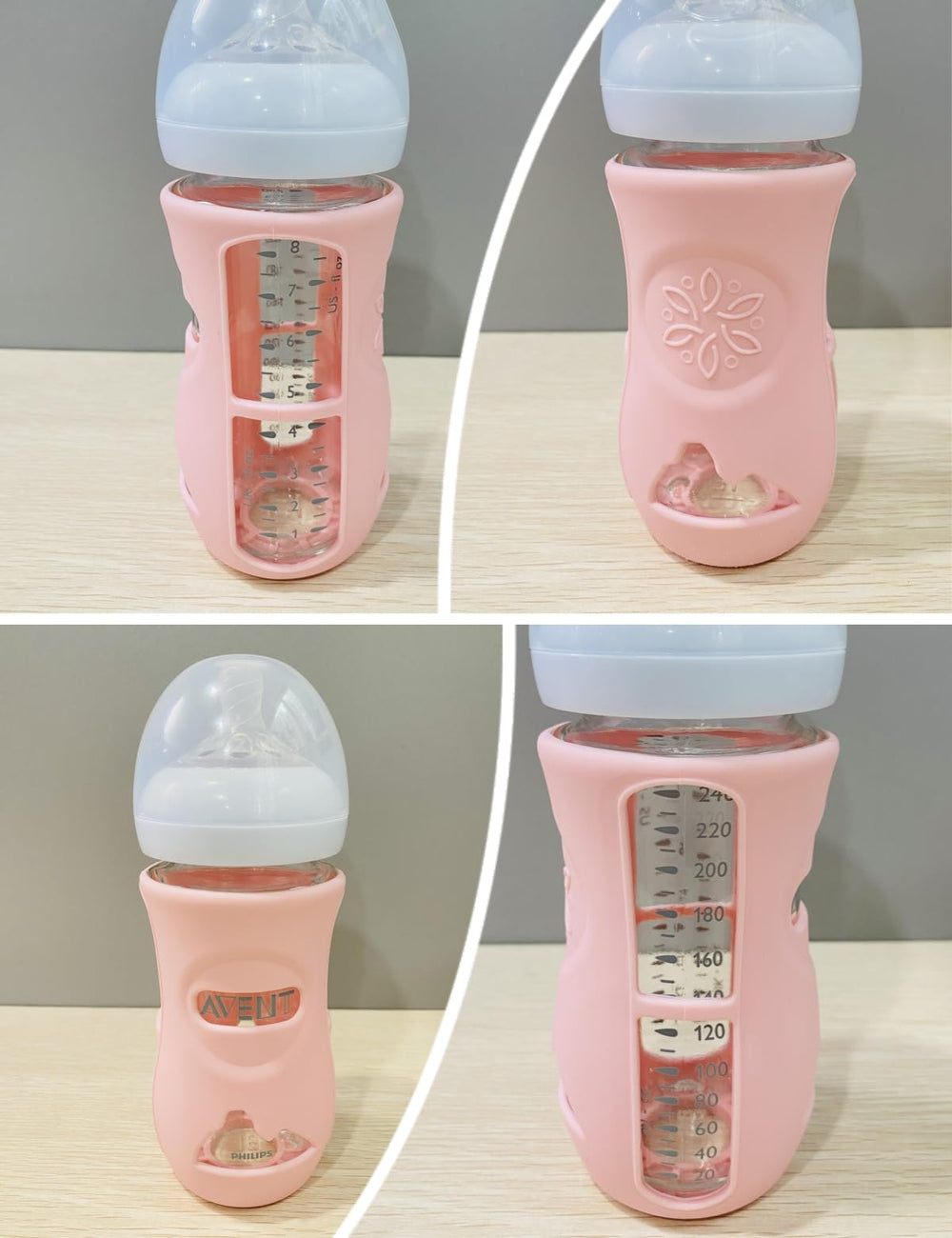 QinSuiKai anti-breakage sleeve reduces risk of glass bottle damage in daily use.
