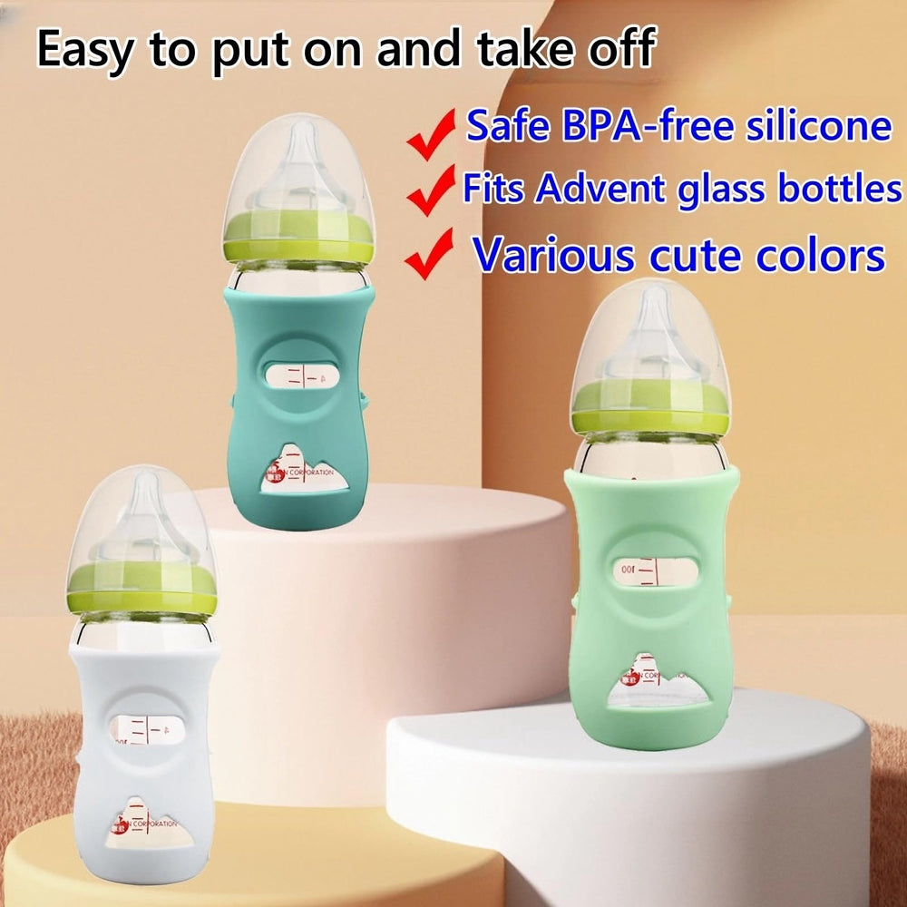 QinSuiKai silicone sleeve with dishwasher-safe design icon