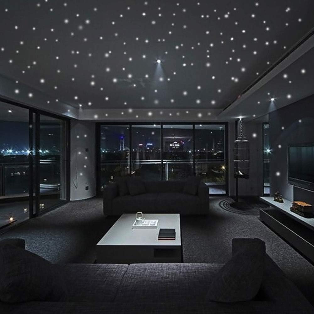 Qintreesify glow dots closeup shows varied sizes for creative constellations