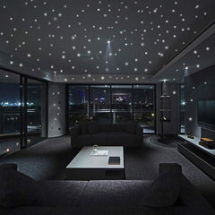 Qintreesify glow dots closeup shows varied sizes for creative constellations