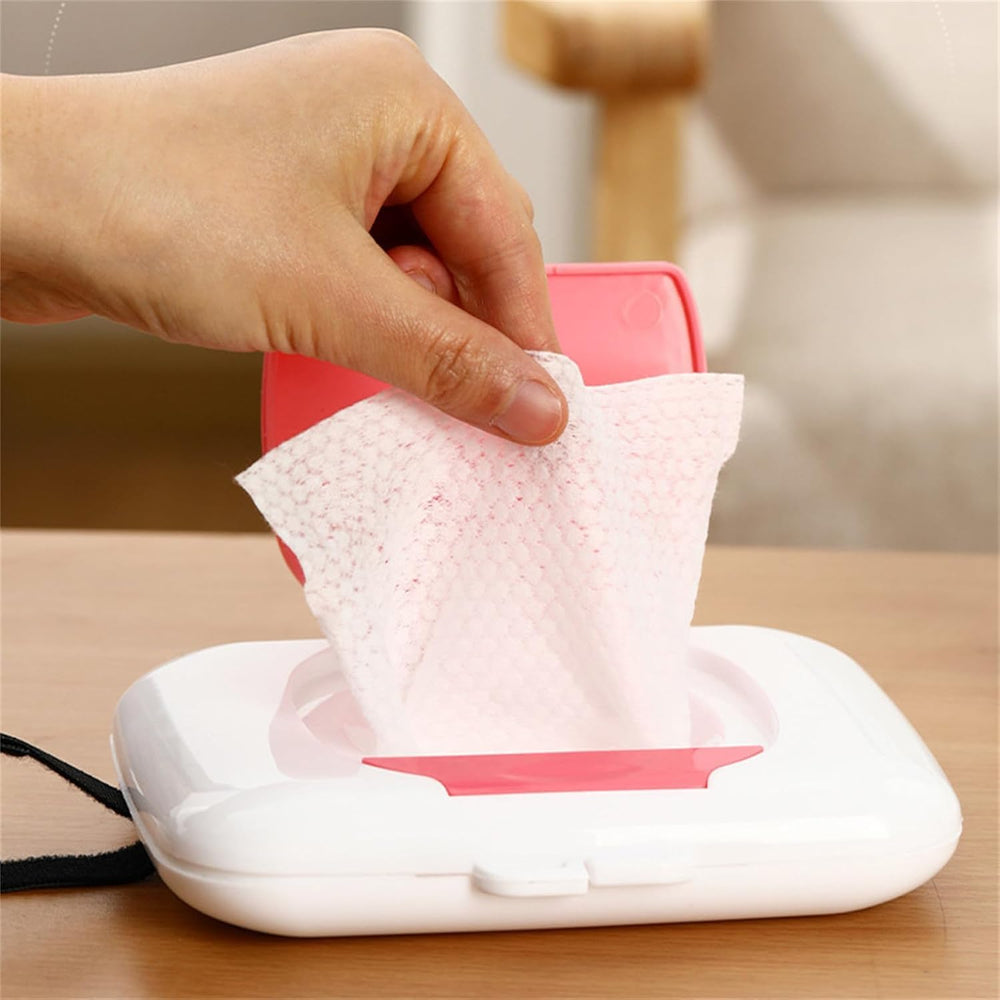 Qintreesify safe storage maintains moist wipes for quick cleanups.