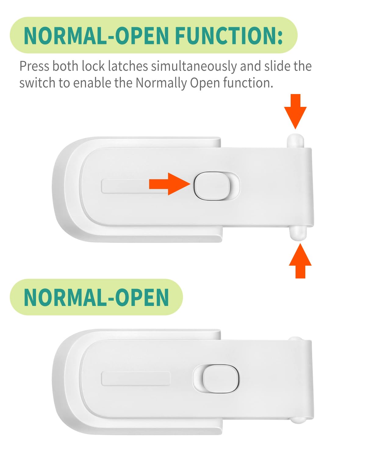 Qinzcp fridge latch kids-safety scene illustrates a safer kitchen for families.