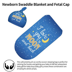 Qiohoey cocoon-swaddle design calms fussiness and promotes calm nights.