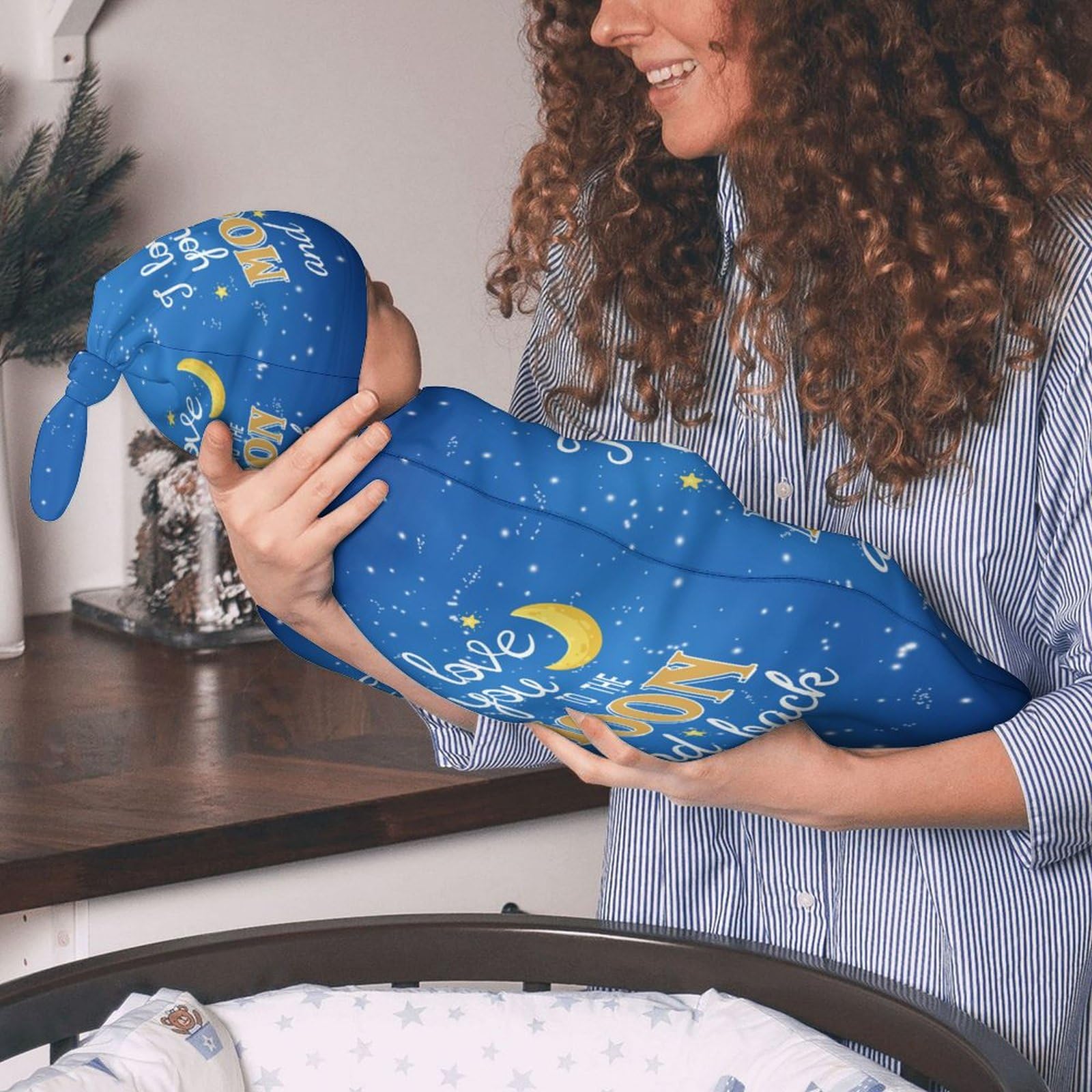 Qiohoey easy-use swaddle sack for quick, cozy hugs.