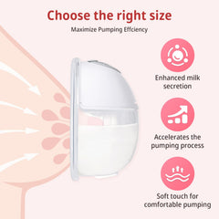 Qioihkp BPA-free silicone inserts—transparent safety for mom and baby