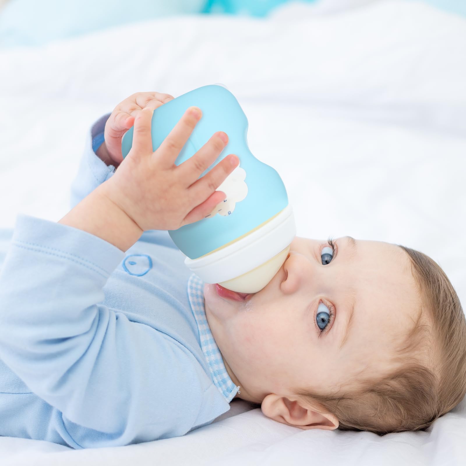 Qiuruoo dishwasher-safe sleeve cleans easily with everyday bottle care.