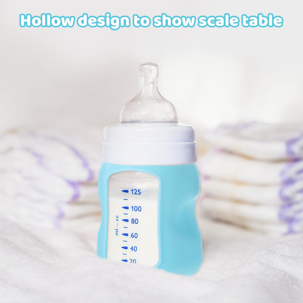 Qiuruoo food-grade silicone keeps bottle use safe and BPA-free.