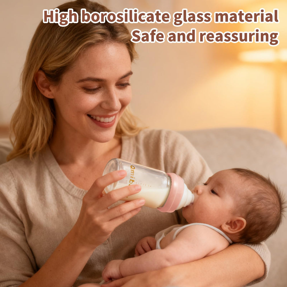 Qmibaby detachable parts for easy cleaning including lid, ring, and sealing ring