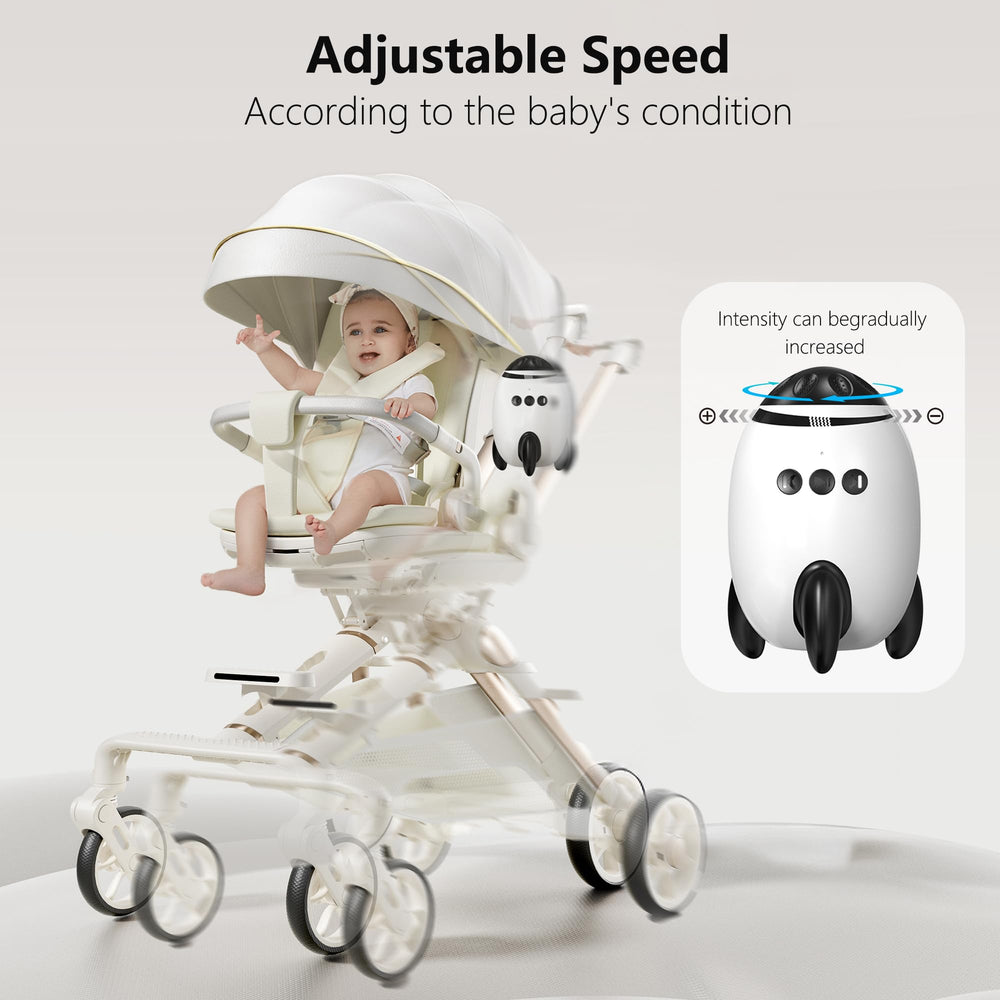 QNHMPW baby rocker-1200mah-battery image shows longer playtime between charges.