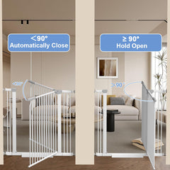 Qonimm one-handed operation for easy gate passage.