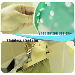 QOOMABA Snap Design with two buckles securing the shield for wobble-free use
