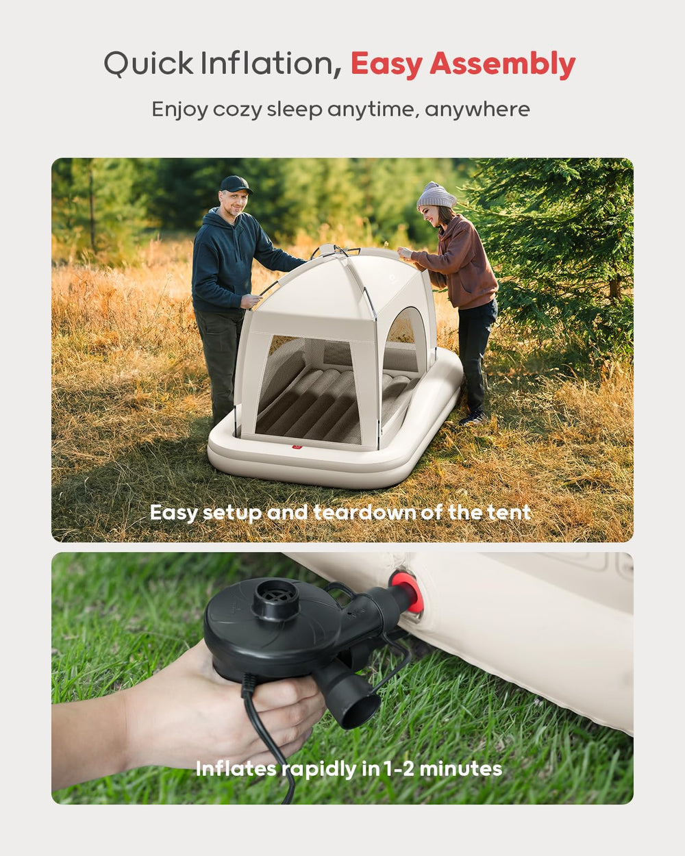 QPAU portable storage bag demonstrates easy packing for trips and hotels.