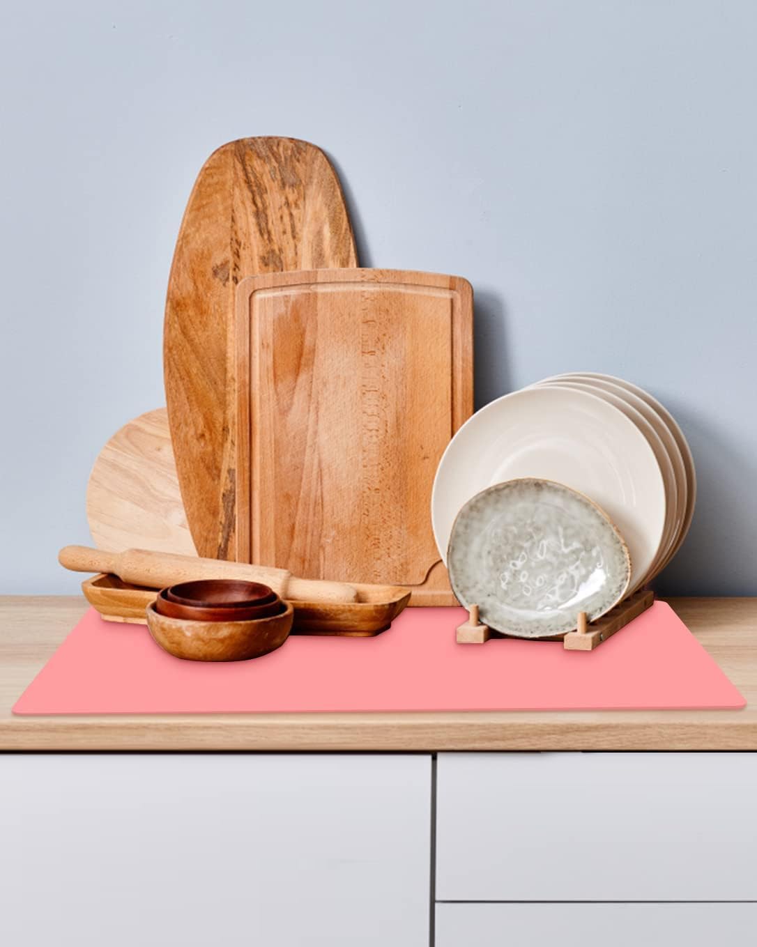 QPIX DIGITAL mat is easy to clean and dishwasher safe for busy kitchens.