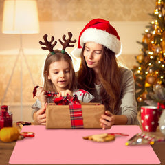 QPIX DIGITAL silicone table mat rolled for compact storage and transport.