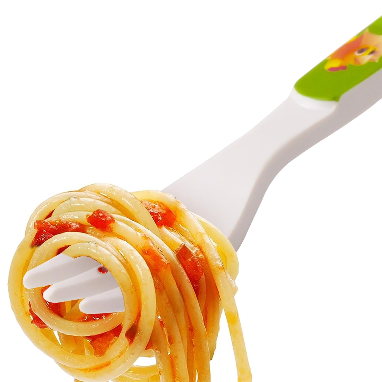Qshare Bamboo dinnerware non-slip base prevents sliding during meals.