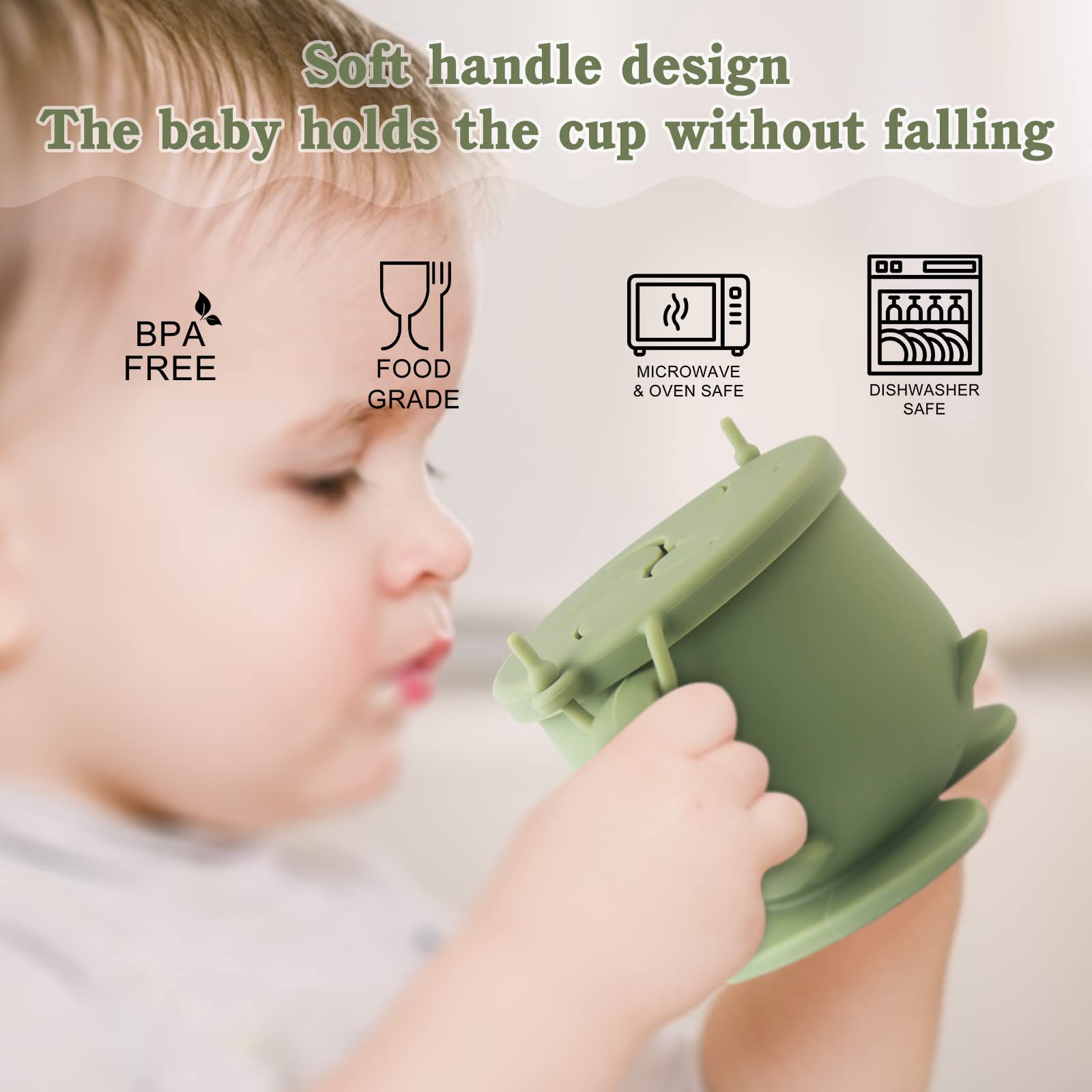 Qshare 7oz capacity suited for crackers, pretzels, or cereals.