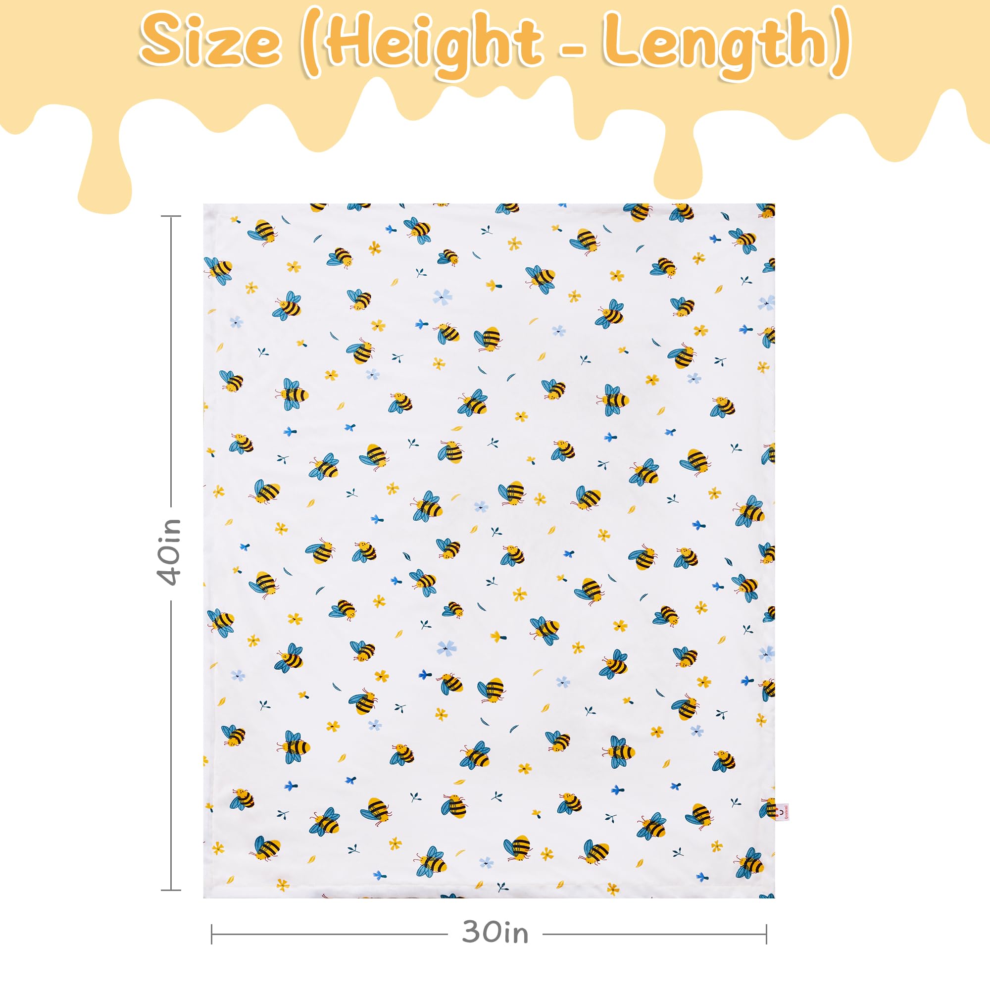 QSTEHEML gift-ready baby blanket is perfect for newborn gifting occasions