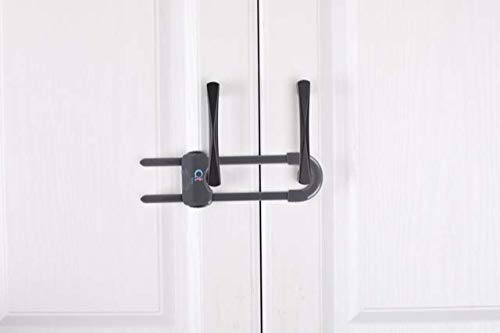 Packaging image shows two portable handle locks included with a 12-pack.