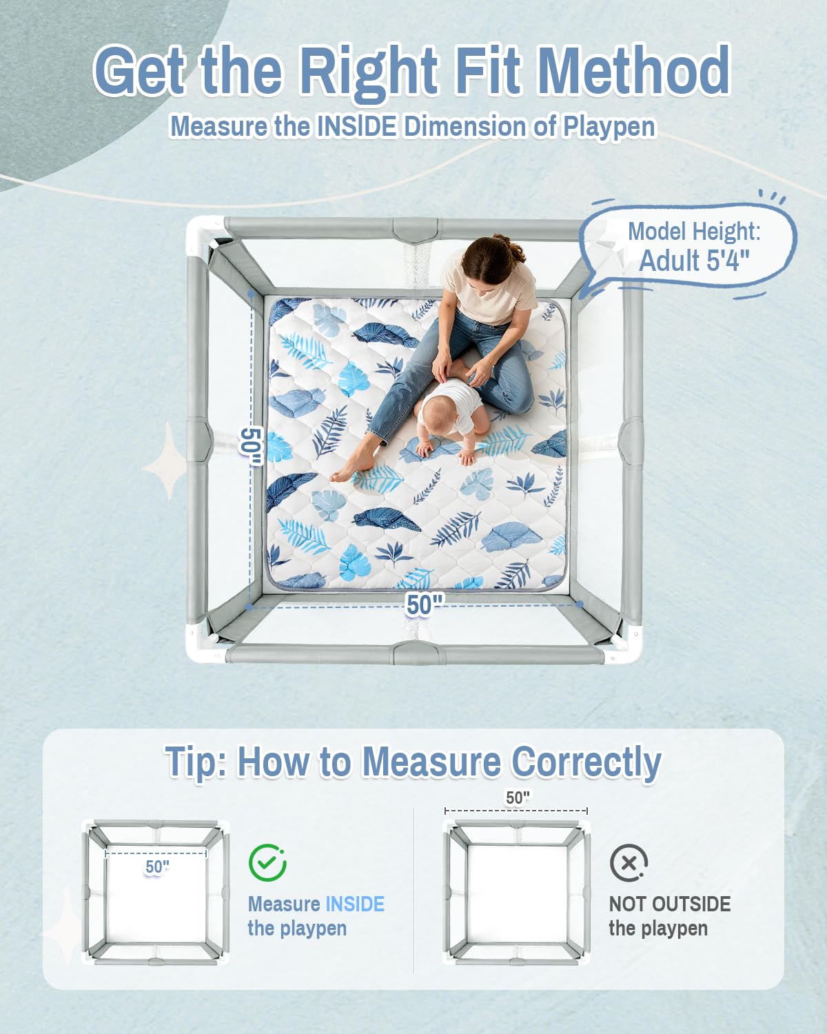 Quafret baby play mat folded-portable shows a compact form for travel.