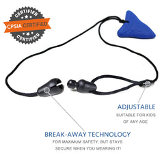 QuaLeap Amber Xtra Tough shark tooth close-up material shows food-grade silicone safety