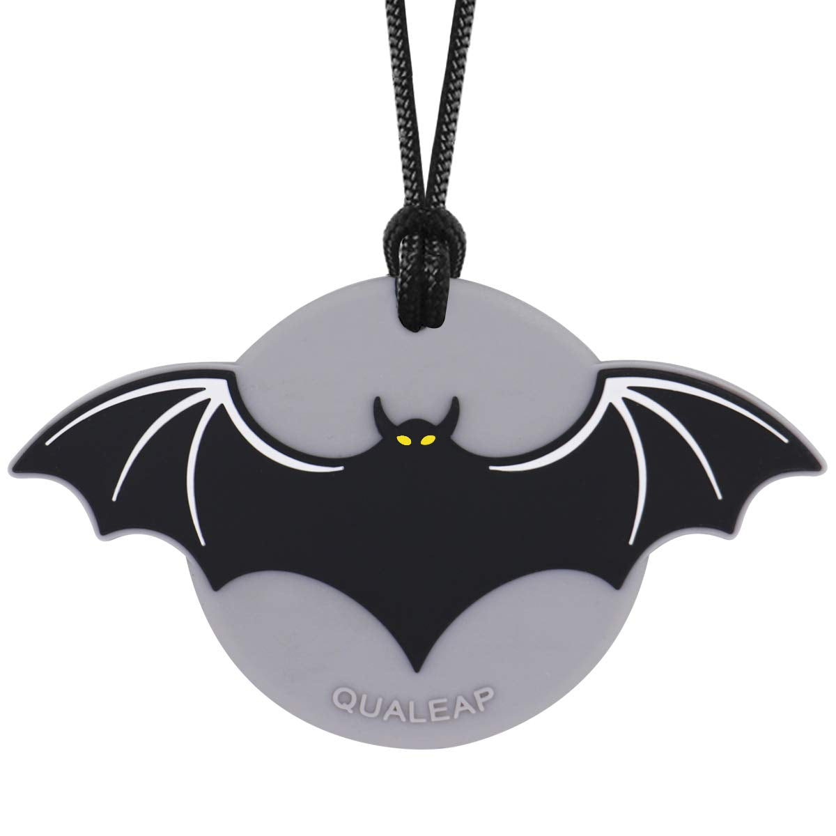 QUAL EAP Xtra Tough bat pendant closeup shows durable chew surface for sensory focus