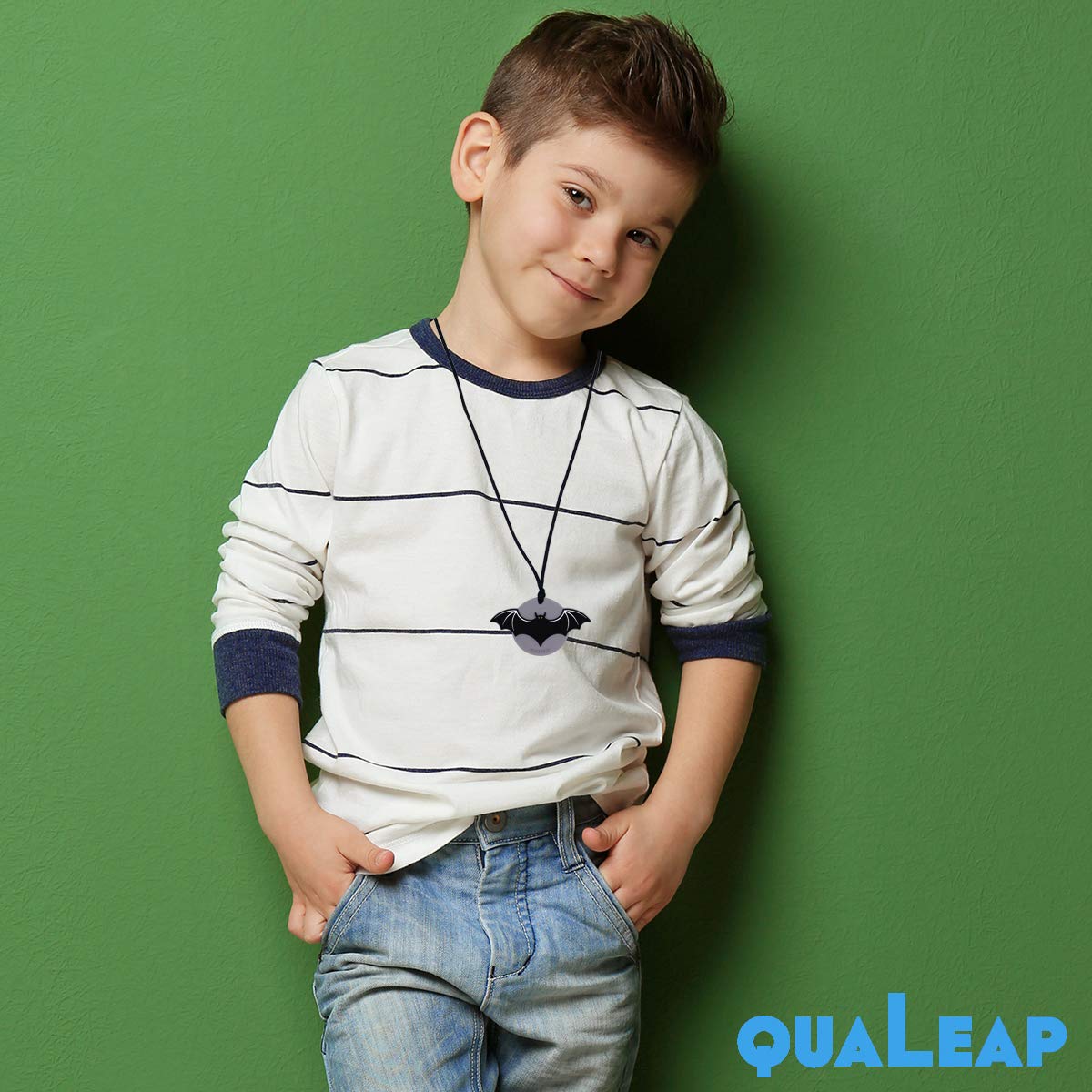 QUAL EAP Xtra Tough chew action demonstrates calming, focused play