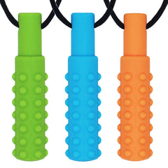 QuaLeap Amber Xtra Tough Spider Necklace textured silicone for calm sensory use