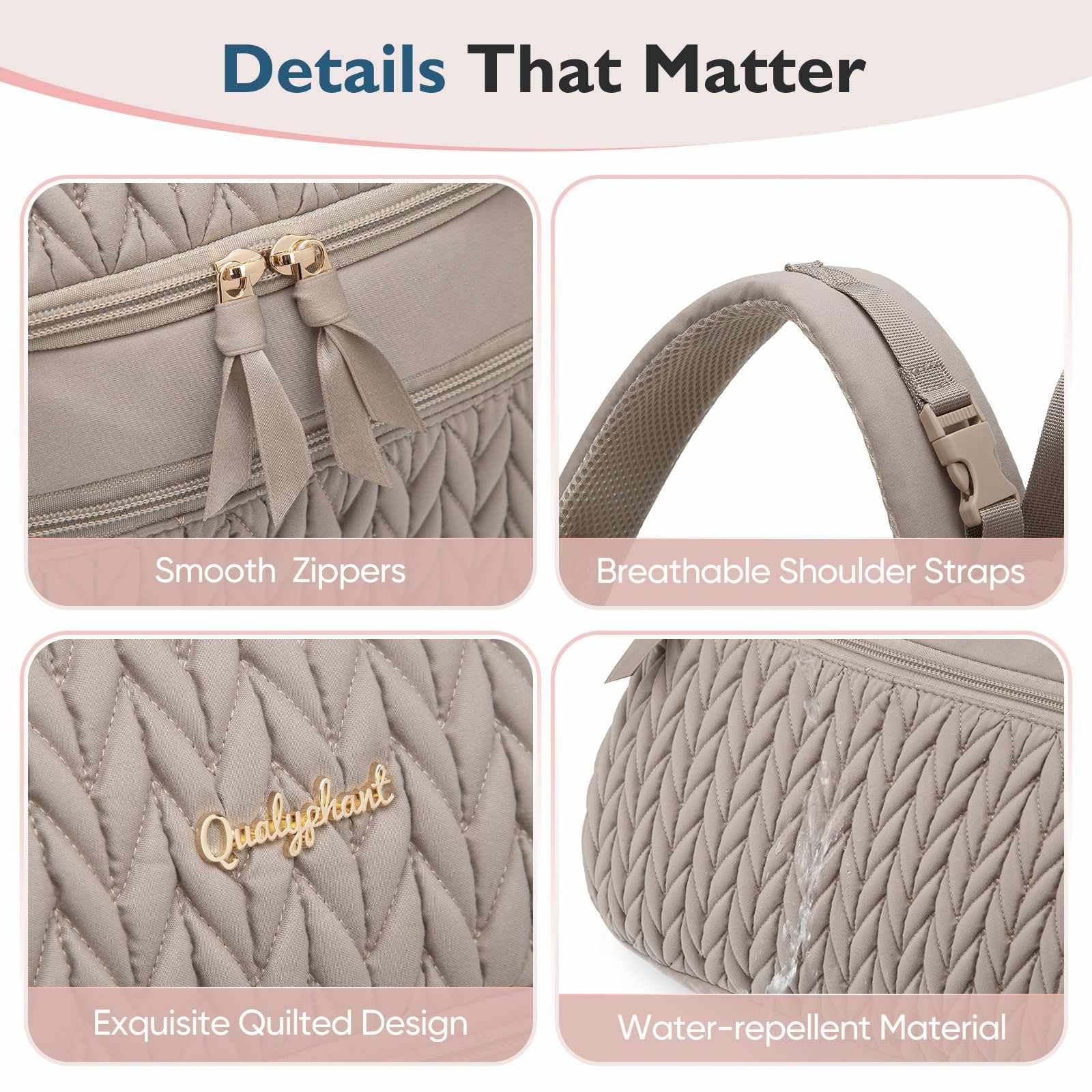 Qualyphant 12 smart pockets organize gear and accessories