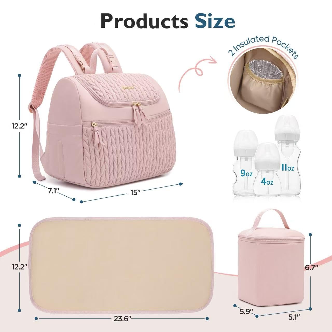 Qualyphant back anti-theft pocket adds security during travel