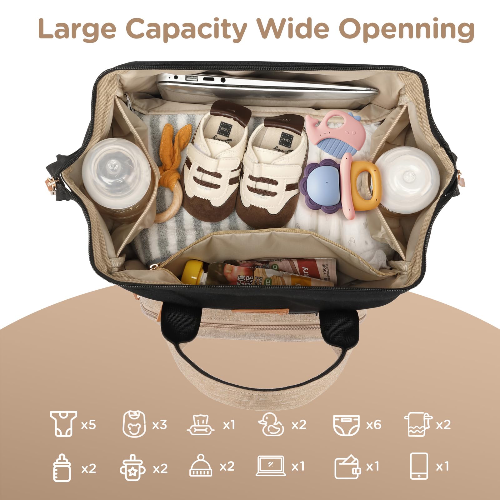 Qualyphant breast pump bag luggage sleeve for travel with a stroller or suitcase