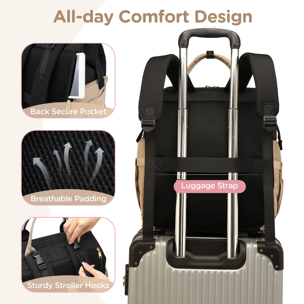 Qualyphant breast pump bag mesh pockets for small accessories