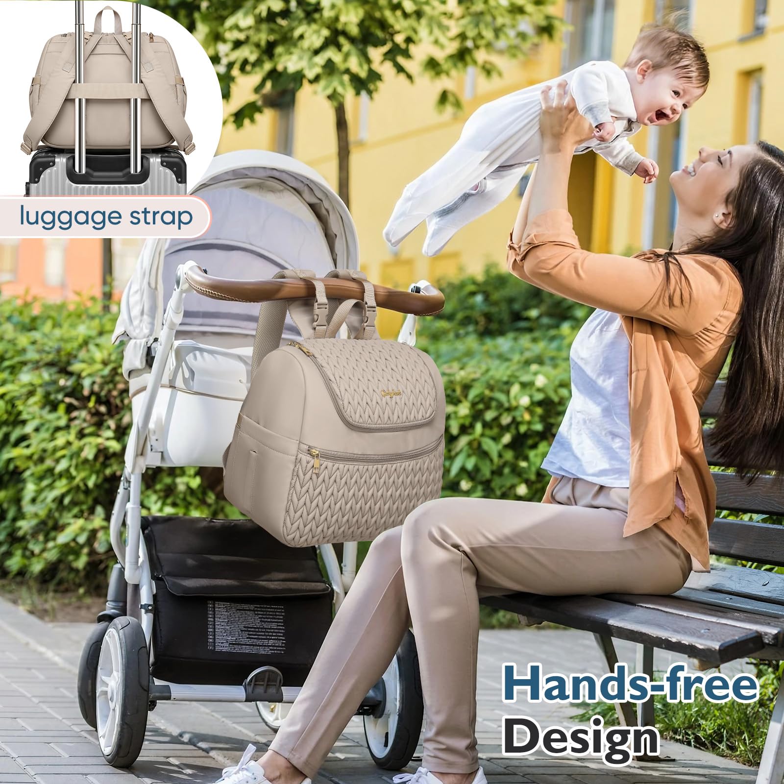 Qualyphant chic quilted design blends style with practicality