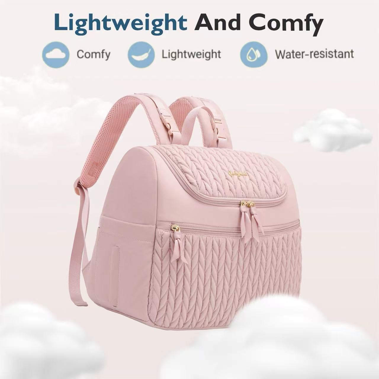 Qualyphant lightweight straps and stroller hooks for easy carrying
